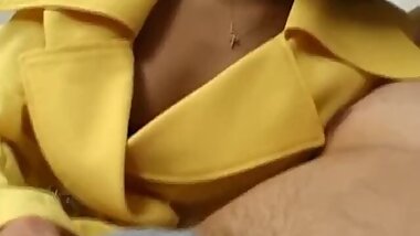 Yuka Takahashi takes clothes off while sucking cock to get cum