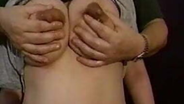 Mom's huge lactating boobs need relief 8